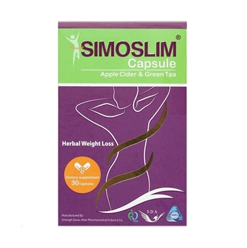 کپسول گیاهی کاهش وزن سیمو اسلیم - 30 عددی