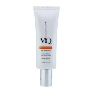 کرم ضد آفتاب فاقد SPF 50 چربی ام کیو MQ - بژ روشن