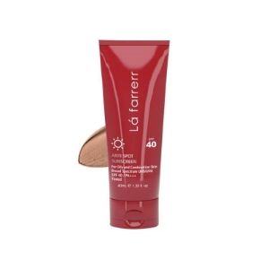 کرم ضد آفتاب و ضد لک رنگی SPF40 پوست چرب لافارر