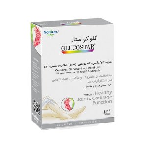قرص گلوکزامین و تقویت مفاصل گلوکواستار نیچرز اونلی - 30 عددی