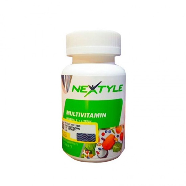 قرص مولتی ویتامین مینرال و لوتئین نکستایل - 60 عددی