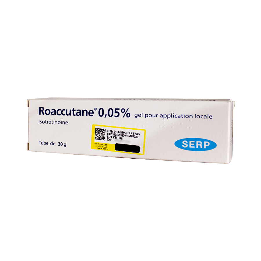 ژل موضعی ایزوترتینوئین 5 درصد رواکوتان - 30 گرم
