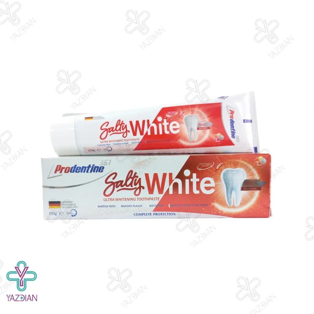 خمیر دندان کامل سفید کننده پرودنتین - 150 گرم
