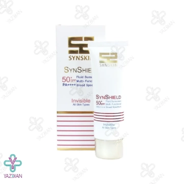 فلوئید ضد آفتاب SPF50 ساین اسکین مناسب انواع پوست - بی رنگ