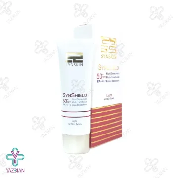 فلوئید ضد آفتاب SPF50 انواع پوست ساین اسکین - بژ روشن