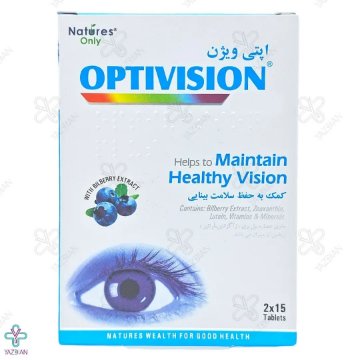 کپسول تقویت چشم اپتی ویژن نیچرز اونلی - 30 عددی