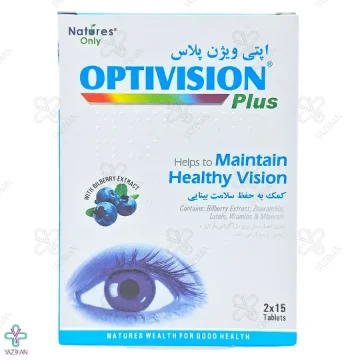 کپسول تقویت چشم اپتی ویژن پلاس نیچرز اونلی - 30 عددی