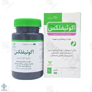 قرص گیاهی تقویت مفاصل اکوئیفلکس وشا دارو - 90 عددی