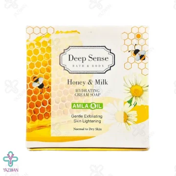 صابون کرمی آبرسان شیر عسل دیپ  سنس - 75 گرم 