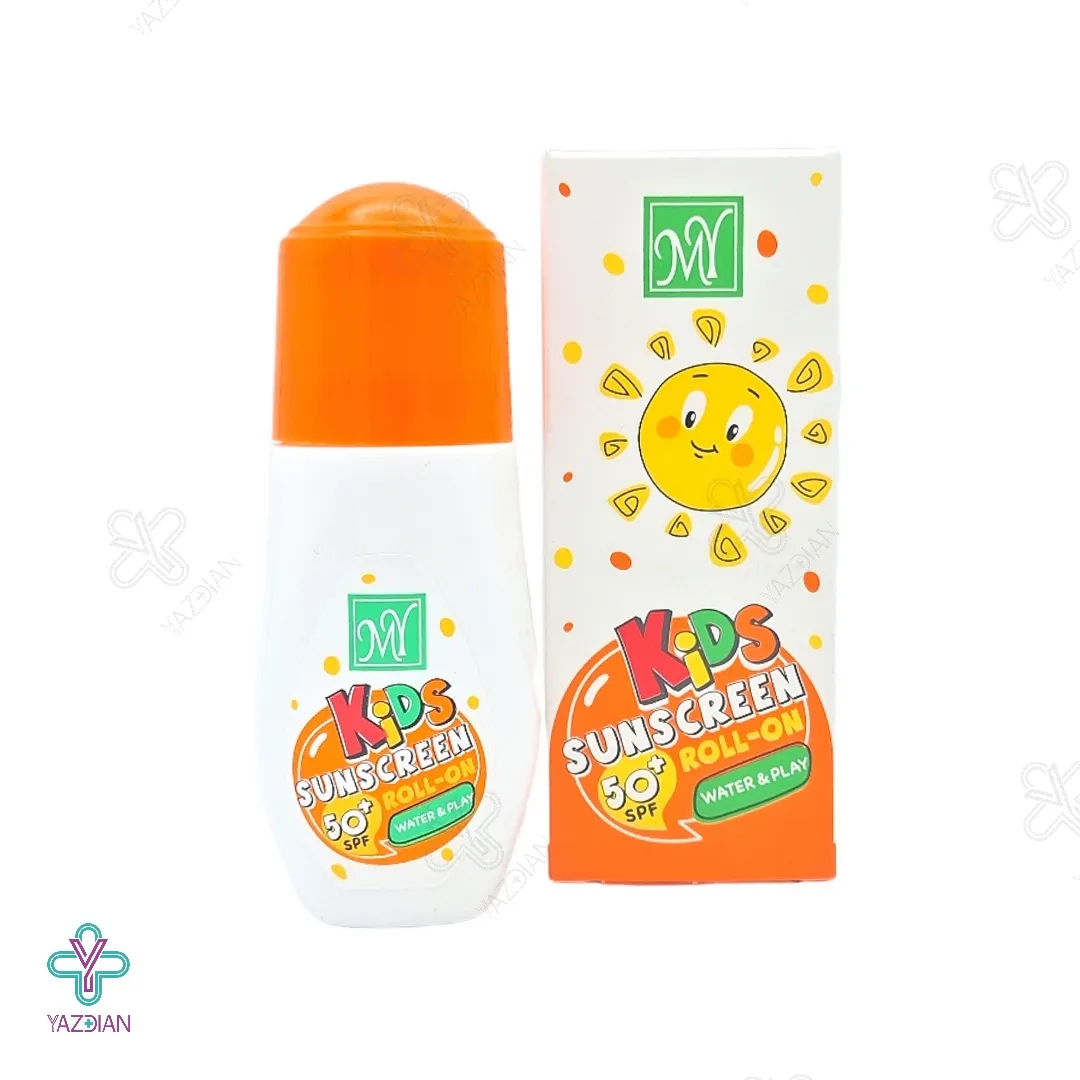 رول ضد آفتاب کودک SPF 50 مای - بی رنگ