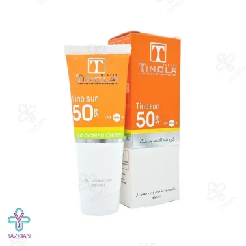 کرم ضد آفتاب SPF50 فاقد چربی تینولا - بی رنگ