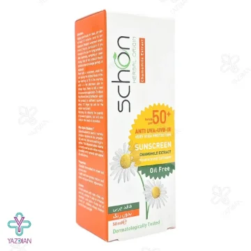 کرم ضد آفتاب SPF50 فاقد چربی شون - بی رنگ