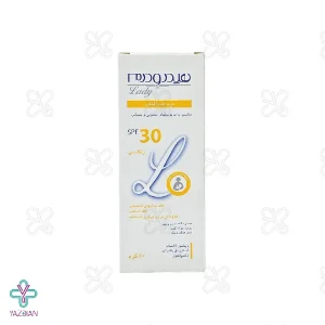 کرم ضد آفتاب SPF30 پوست معمولی هیدرودرم – رنگی	