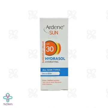 کرم ضد آفتاب مرطوب کننده SPF30 آردن سان - بی رنگ