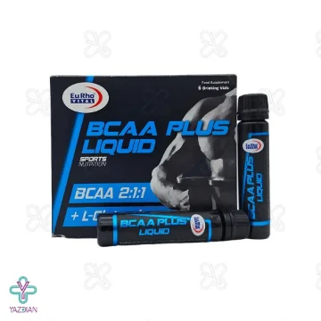 ویال BCAA بی سی ای ای  پلاس لیکوئید یوروویتال - 6 عددی