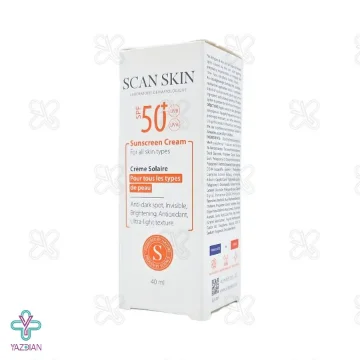 کرم ضد آفتاب و ضد لک SPF50 اسکن اسکین – بی رنگ