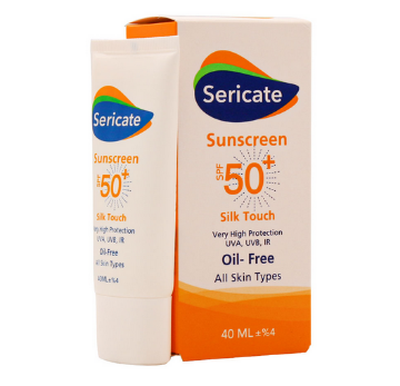 کرم ضد آفتاب SPF50 فاقد چربی سیلک تاچ سری کیت