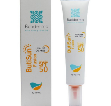 ضد آفتاب فیوژن SPF50 فاقد چربی بیوتی درما – بی رنگ