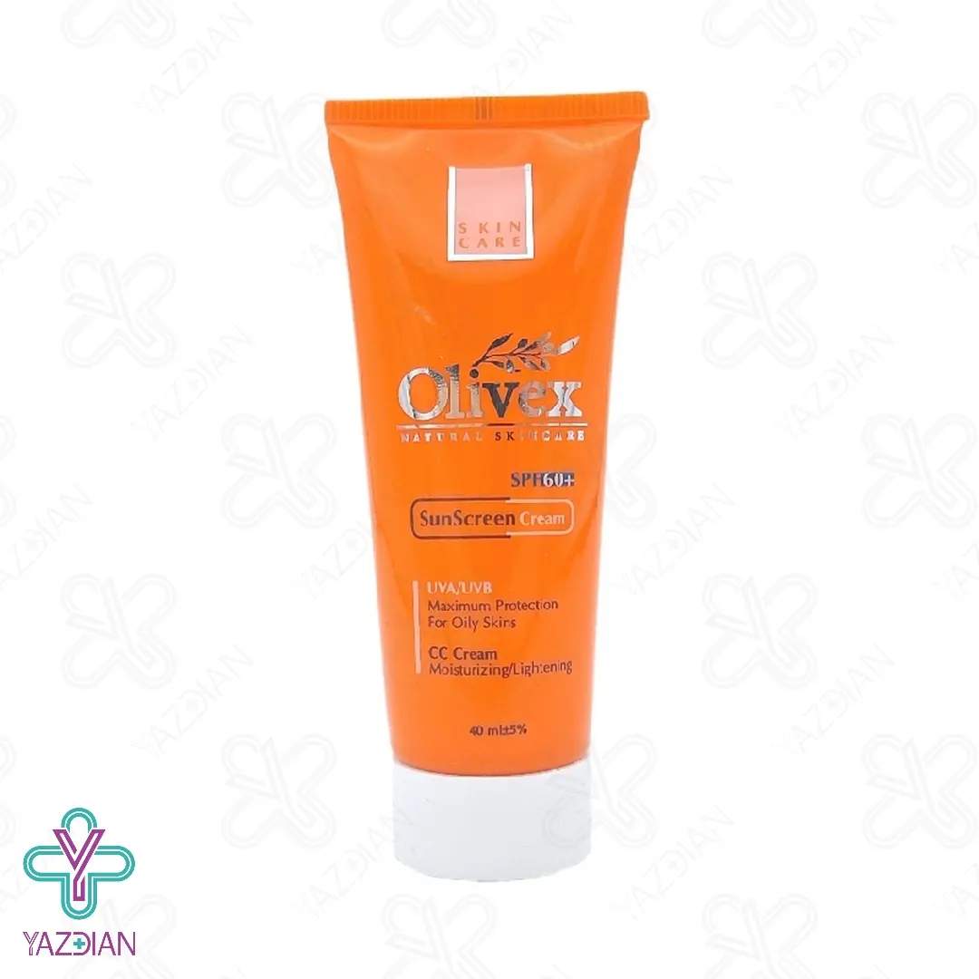 کرم ضد آفتاب SPF60 پوست چرب الیوکس – بی رنگ