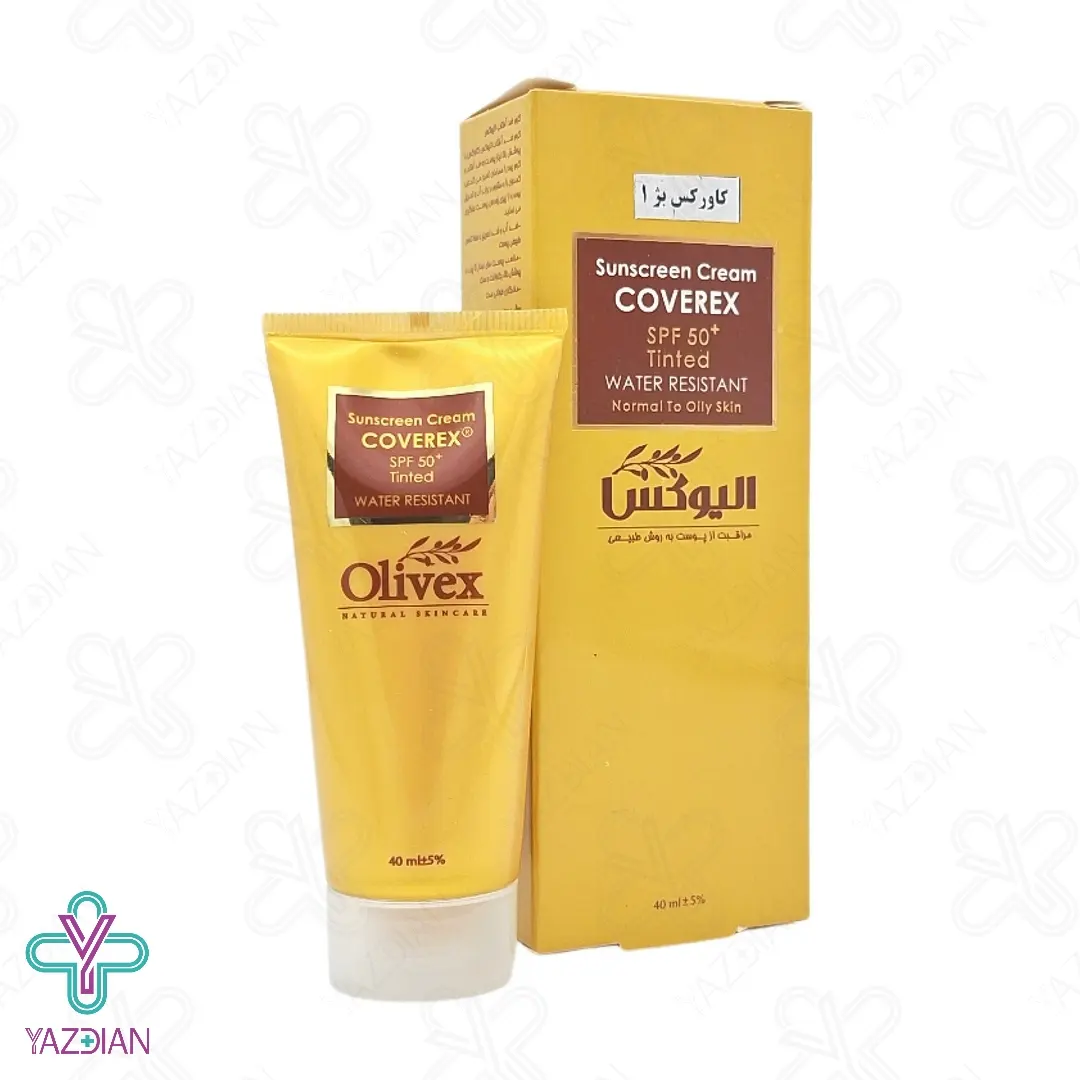 کرم ضد آفتاب SPF50 پوست چرب و معمولی الیوکس – بژ 01