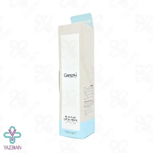 ماسک صورت و گردن خاک رس آبی ژنوبایوتیک - 100 میلی لیتر