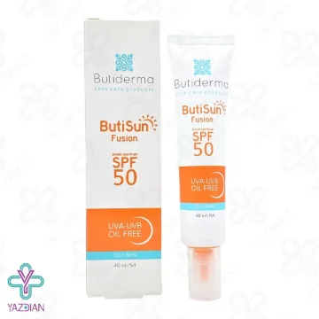 ضد آفتاب فیوژن SPF50 فاقد چربی بیوتی درما – بی رنگ	