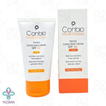 کرم ضد آفتاب SPF50 پوست خشک کانبیو - رنگ روشن