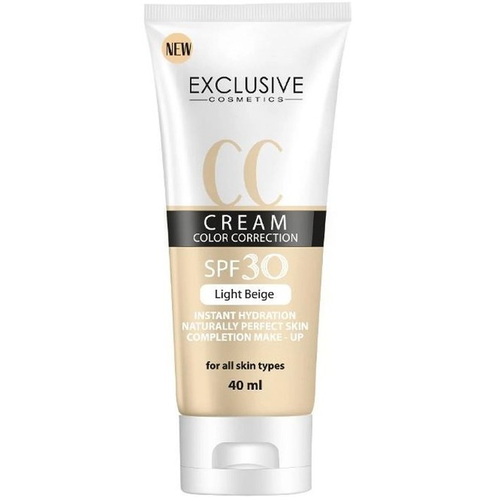 سی سی کرم SPF30 اکسکلوسیو - بژ روشن