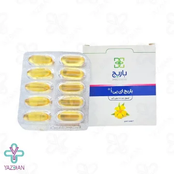 کپسول نرم روغن گل مغربی 1000 میلی گرم باریج اسانس - 30 عددی	