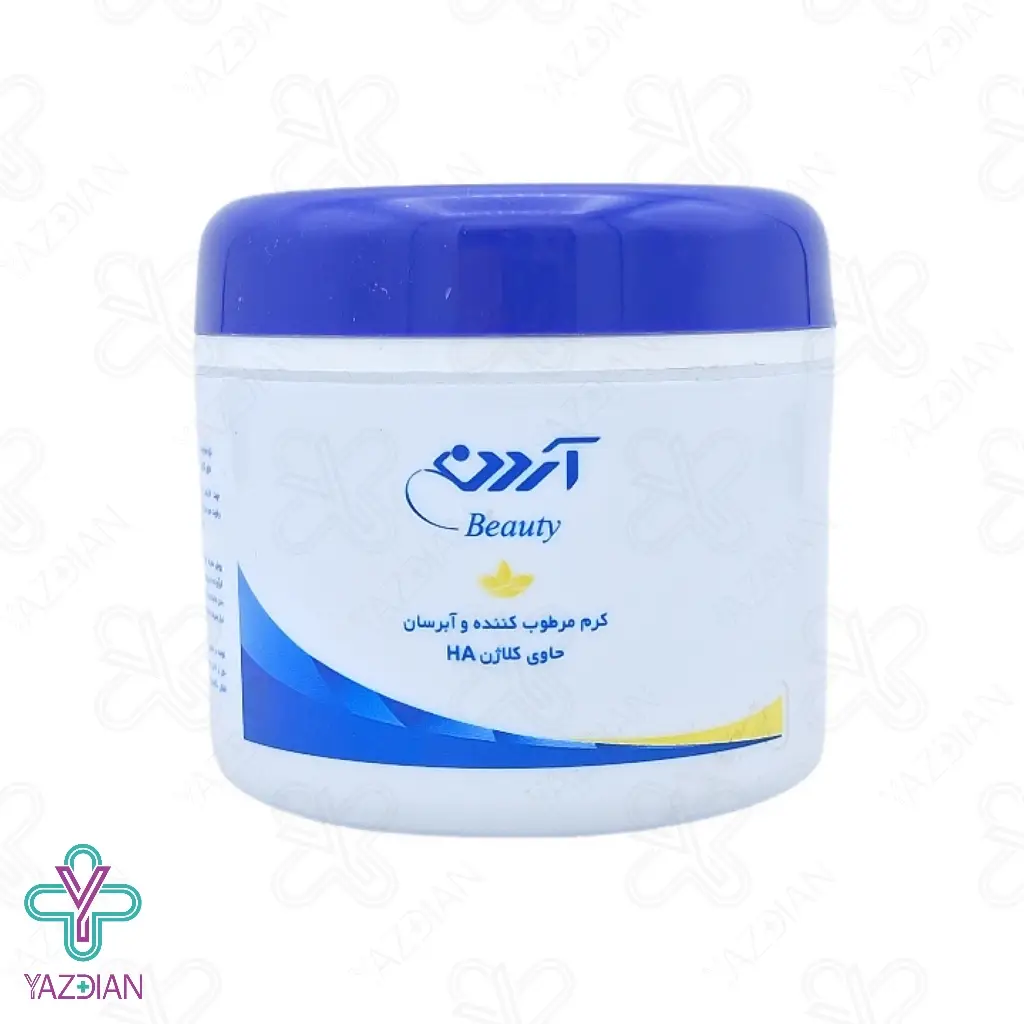 کرم مرطوب کننده کاسه‌ای حاوی کلاژن آردن	