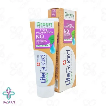 خمیر دندان توتال گرین (گرین) لایف گارد - 100 گرم	