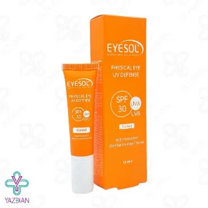 کرم ضد آفتاب دور چشم SPF30 آیسول - رنگی	