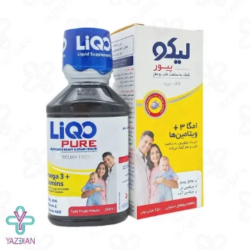 شربت امگا 3  لیکو پیور ابیان فارمد - 250 میلی لیتر	
