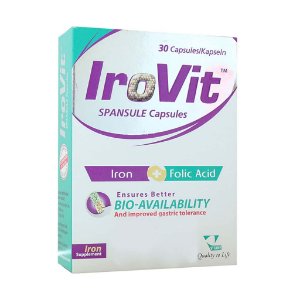 کپسول آهن با فولیک اسید آیروویت ویتان  - 30 عددی