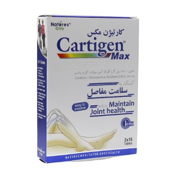 تصویر  قرص تقویت مفاصل کارتیژن مکس نیچرز اونلی - 30 عددی