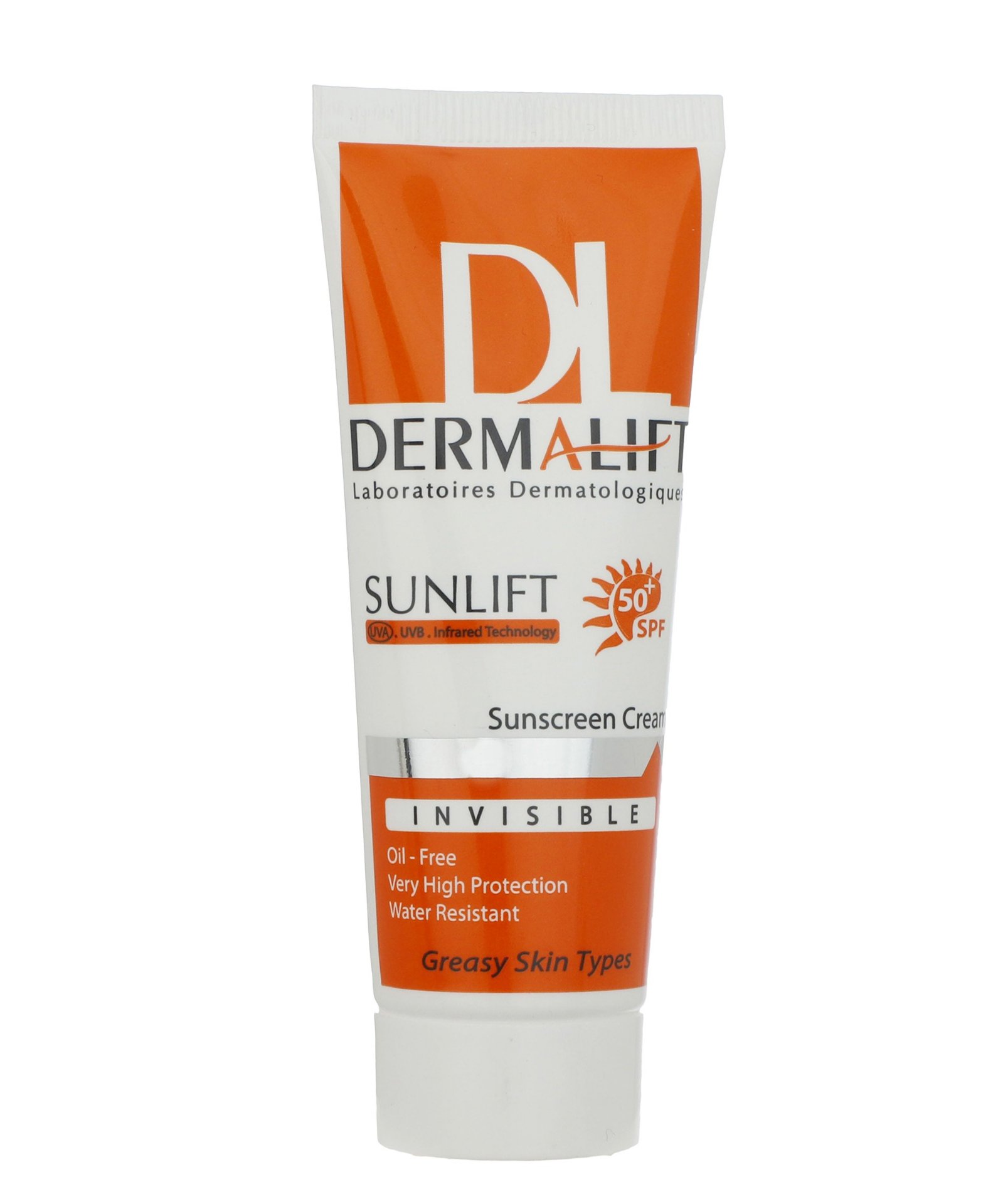 تصویر  کرم ضد آفتاب SPF 50 پوست چرب درمالیفت - بی رنگ