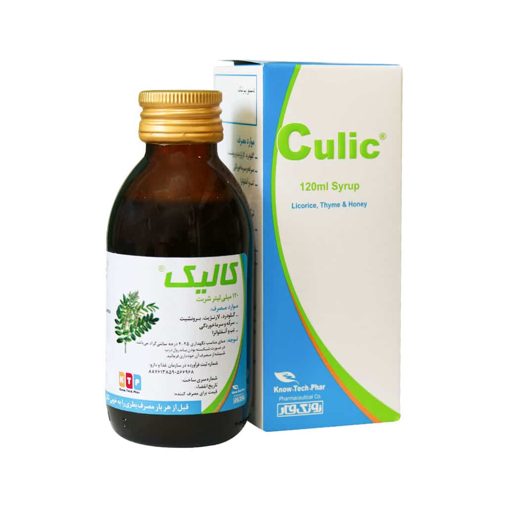 تصویر  شربت ضد سرفه کالیک نوتک فار - 120 میلی لیتر