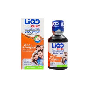 تصویر  شربت زینک ب کمپلکس لیکو زینک ابیان فارمد - 250 میلی لیتر