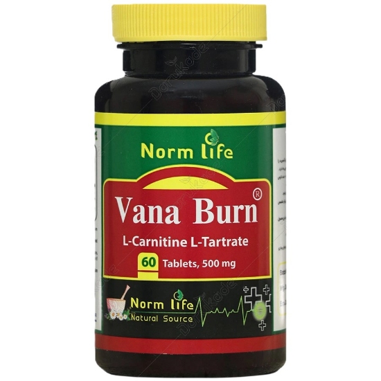 تصویر  قرص ال کارنیتین 500 میلی گرم نورم لایف - 60 عددی