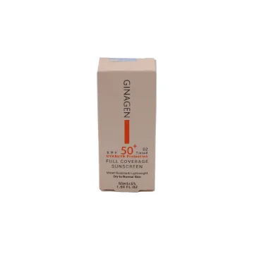 تصویر  کرم ضد آفتاب SPF50 پوست خشک ژیناژن - رنگی 02