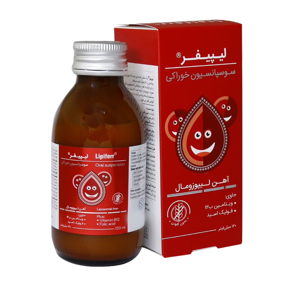 تصویر  شربت آهن لیپیفر کیمیا کالا رازی - 120 میلی لیتر