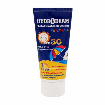 تصویر  کرم ضد آفتاب کودکان SPF30 هیدرودرم - 50 میلی لیتر