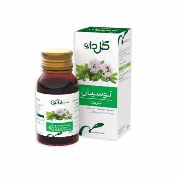 تصویر  شربت ضد سرفه توسیان گل دارو - 120 میلی لیتر