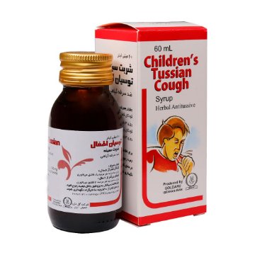 تصویر  شربت ضدسرفه اطفال توسیان گل دارو - 60 میلی لیتر