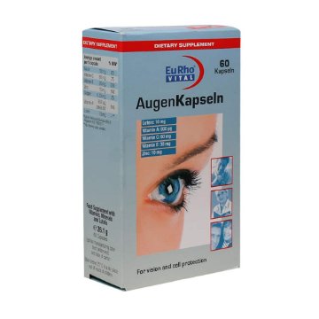 تصویر  کپسول تقویت چشم اوژن یوروویتال - 60 عددی