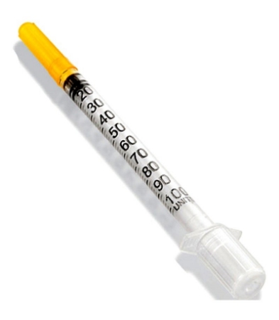 تصویر  سرنگ انسولین سها - 10 عددی