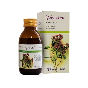 تصویر  شربت گیاهی ضد سرفه تیمیان مینا - 120 میلی لیتر