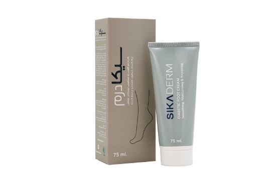 کرم مراقبت پا بیماران دیابتی سیکادرم - 75 گرم