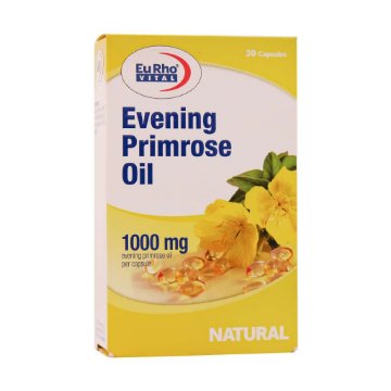 تصویر  کپسول روغن گل مغربی ایوینینگ پرایم رز 1000 یوروویتال – 30 عددی