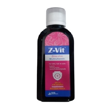 تصویر  شربت زینک پلاس زی ویت رها - 200 میلی لیتر